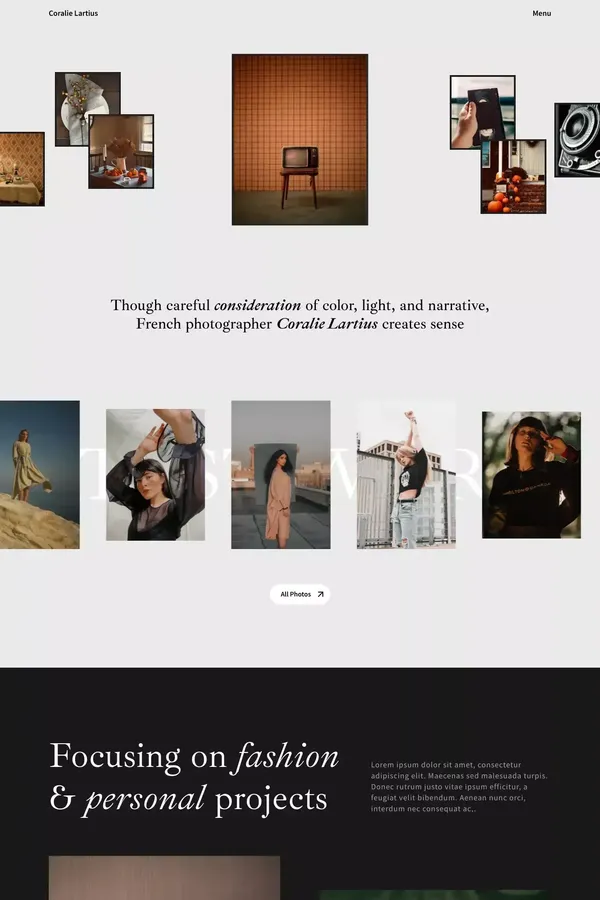 Aerials - Webflow HTML website template - Template design inspiration