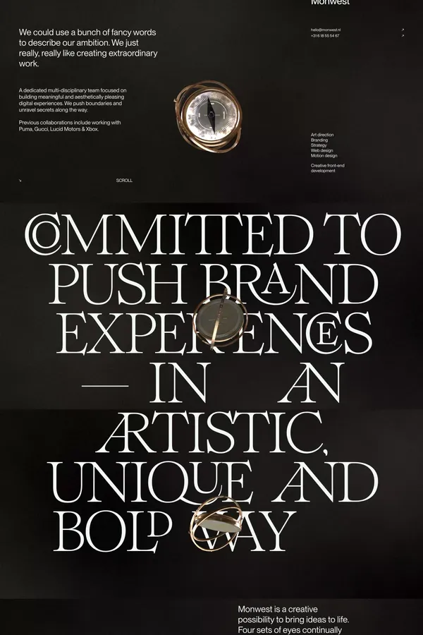 Monwest - Portfolio design inspiration