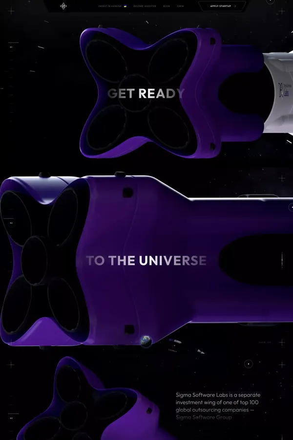 Home - Sigma Software Labs - Landing design inspiration