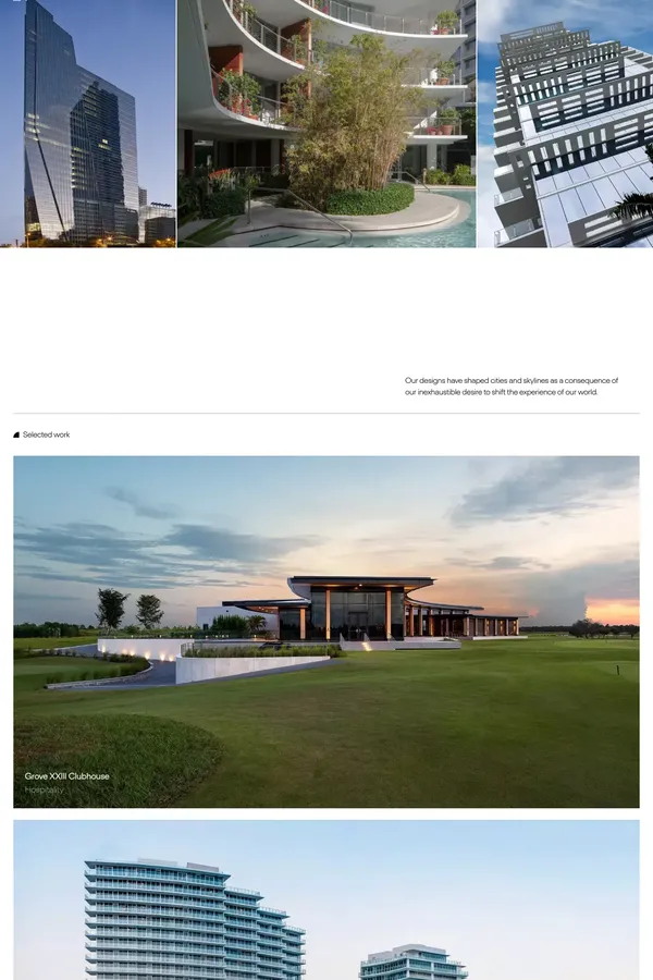 Nichols Architects - website design inspiration