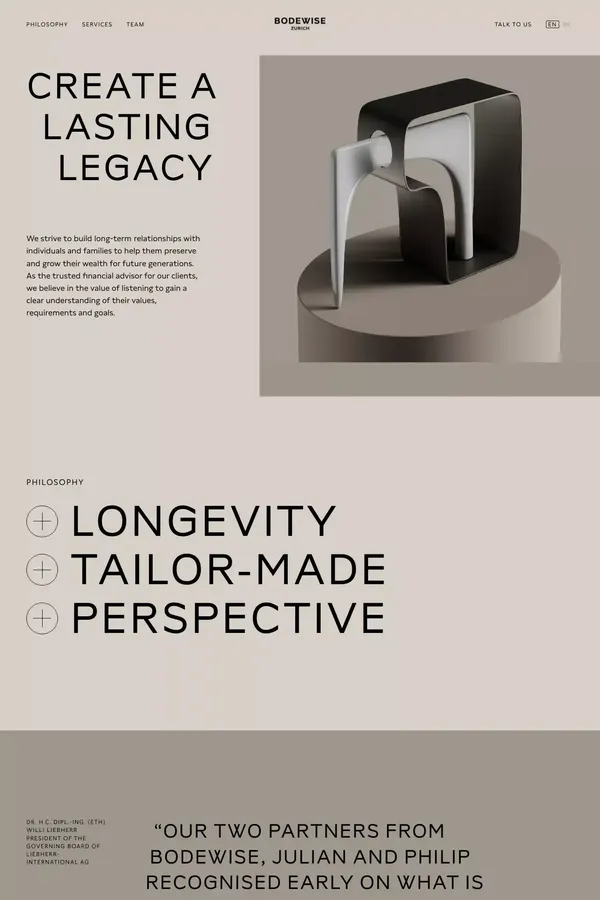 Bodewise - Portfolio design inspiration