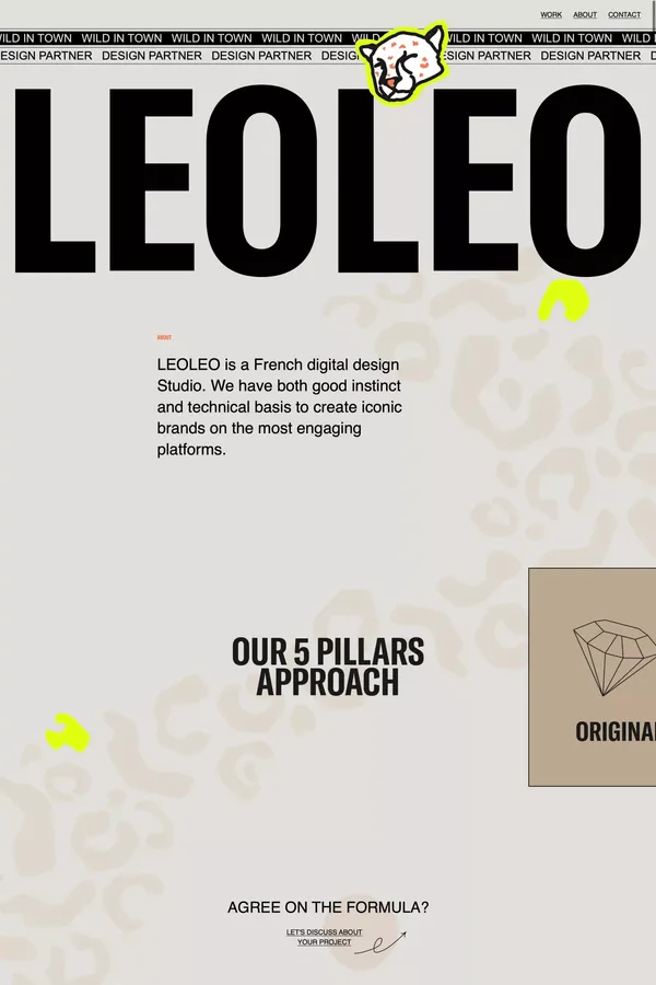 LEOLEO - Portfolio design inspiration