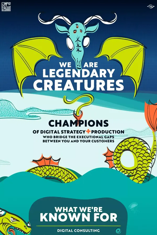 Legendary Creatures - A Digital Technology Agency