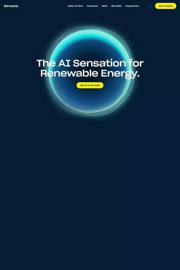 Sensaia | Smart Asset Management Software | Solar and Wind