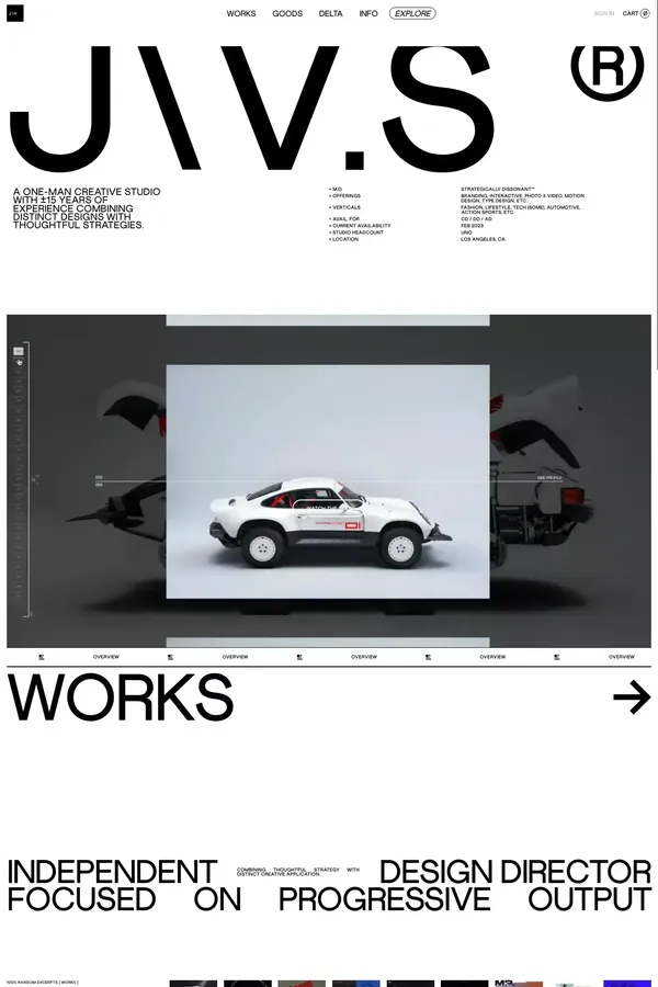 JW.S ⌁ Home - Portfolio design inspiration