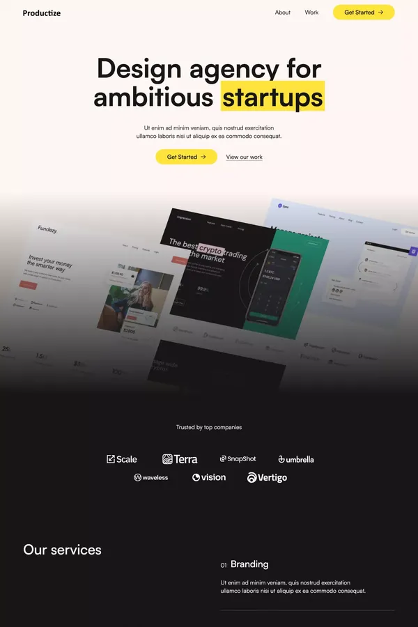 Home | Productize - Webflow HTML Website Template - Template design inspiration