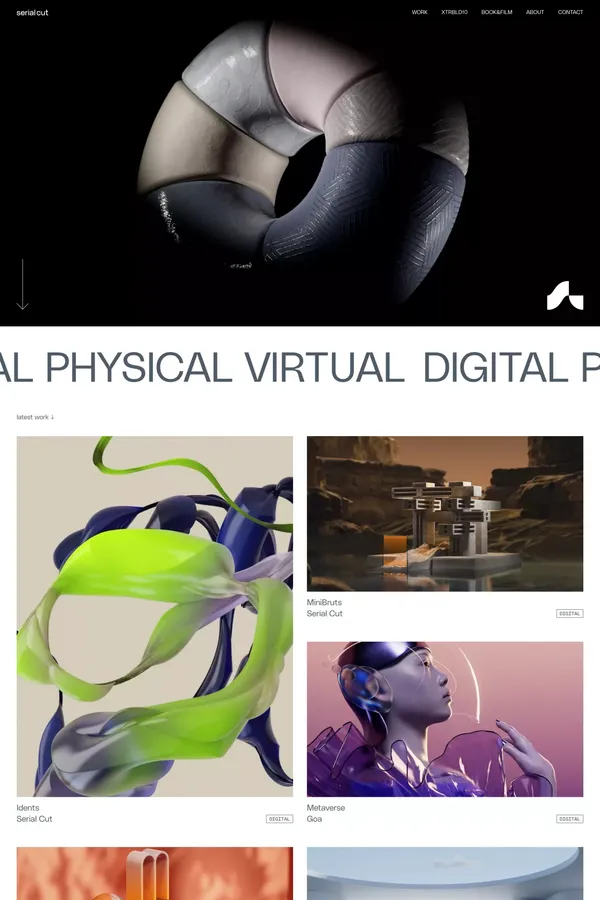 Serial Cut â Serial Cut - Portfolio design inspiration