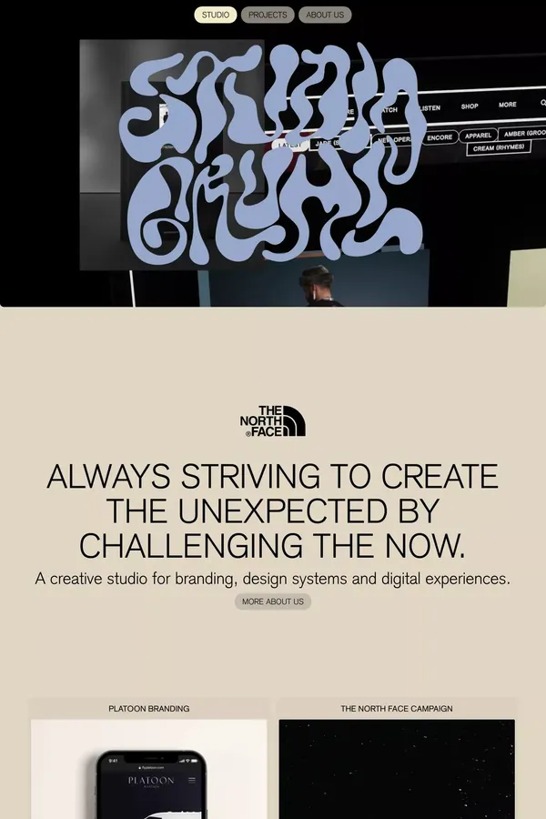 Studio Gruhl - Portfolio design inspiration