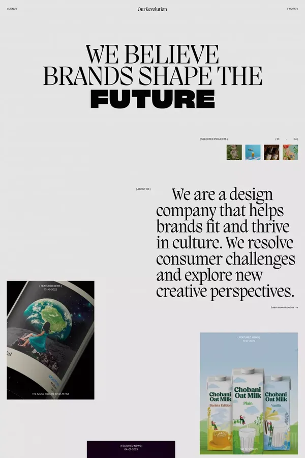 Brand Design Agency | Sydney | London - Portfolio design inspiration