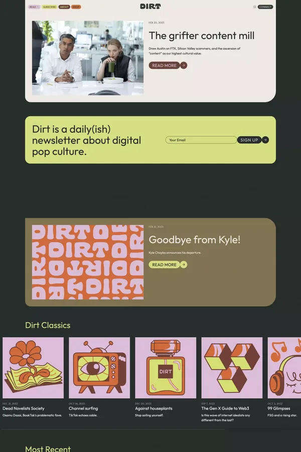 Digital culture and entertainment insights daily: Digital culture and entertainment insights daily - Landing design inspiration