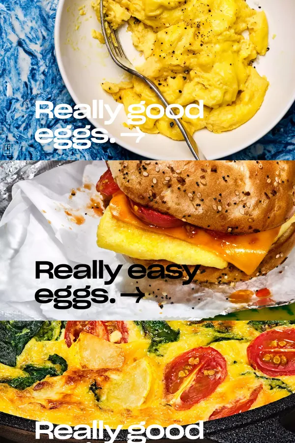 JUST Egg | Home - Landing design inspiration