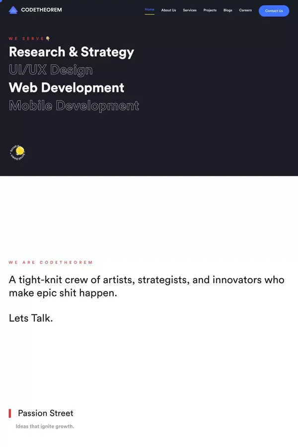 One moment, please... - website design inspiration