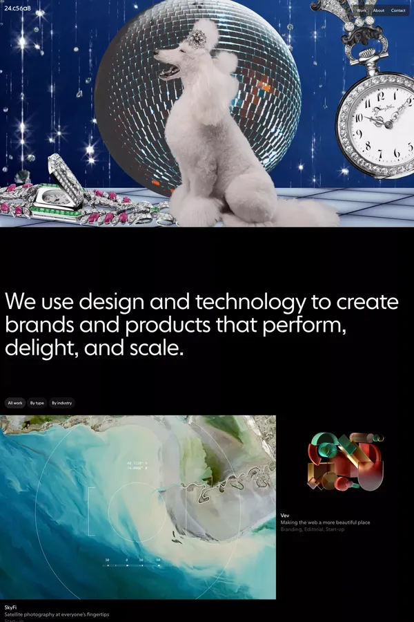 Decimal. - Portfolio design inspiration