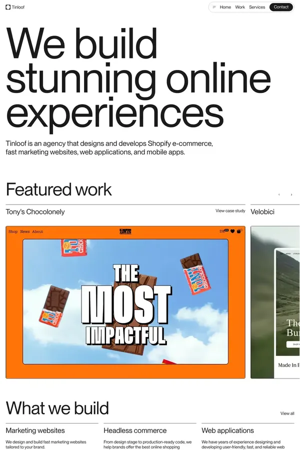 Tinloof · Web Design and Development Agency