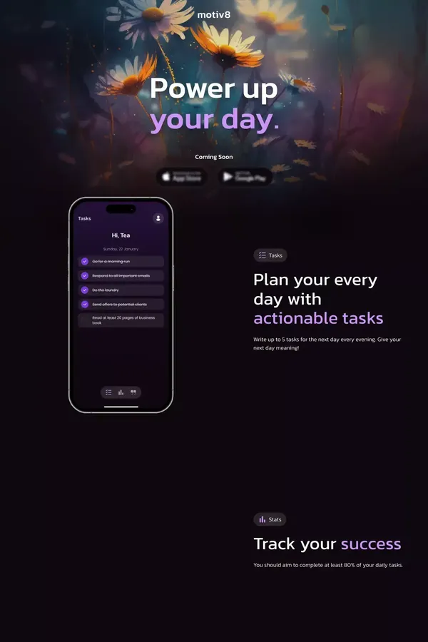 motiv8 - Power up your day