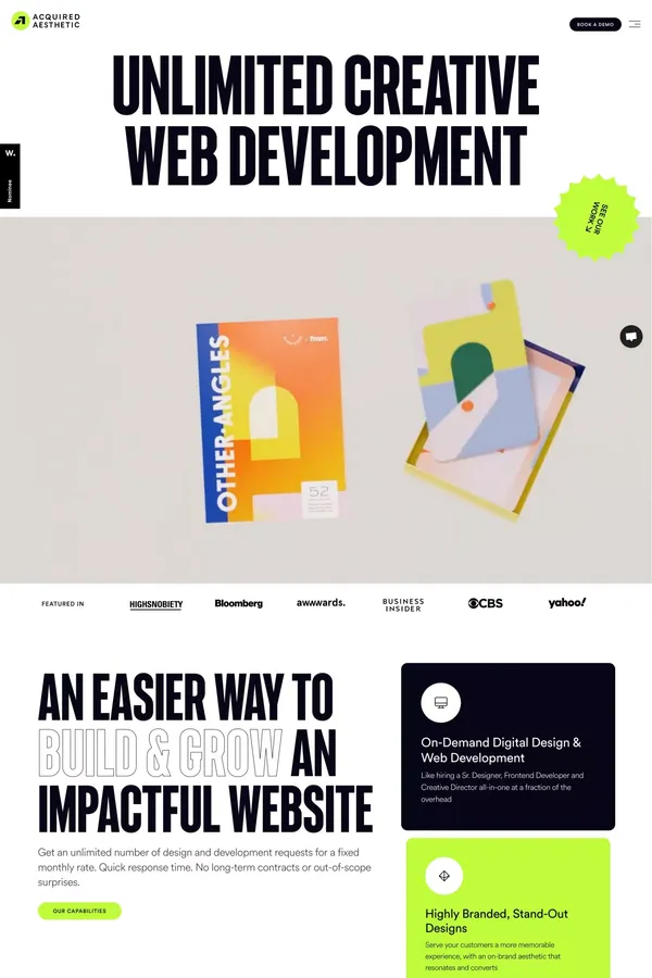 Acquired Aesthetic® – ACQ AEST™ | Impactful Web Experiences