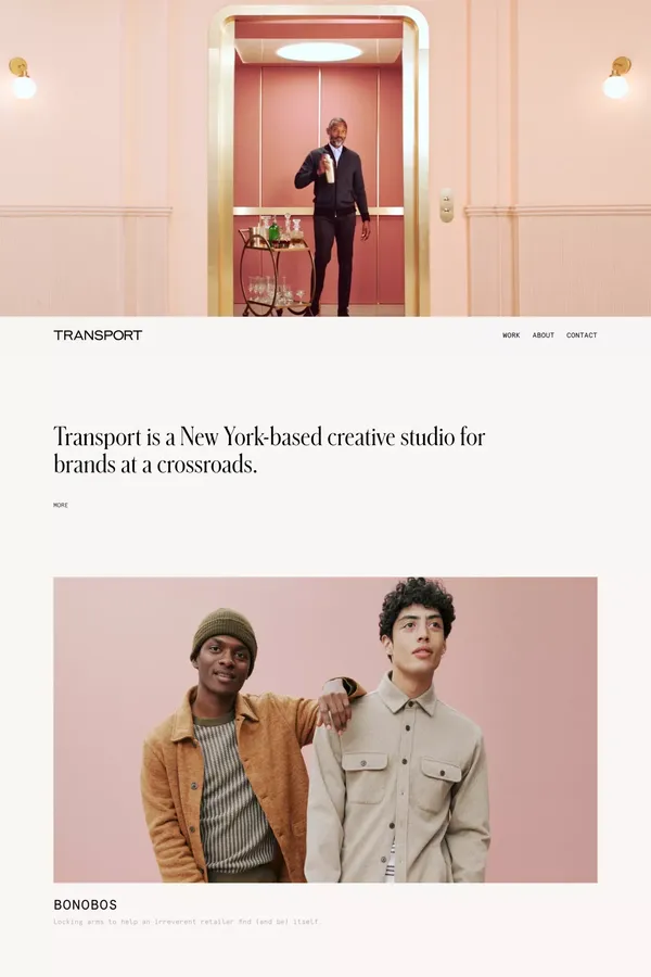 Transport New York - Portfolio design inspiration