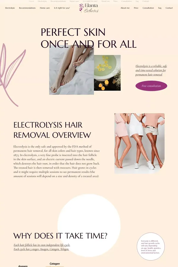Elanta Esthetics – Perfect skin once and for all