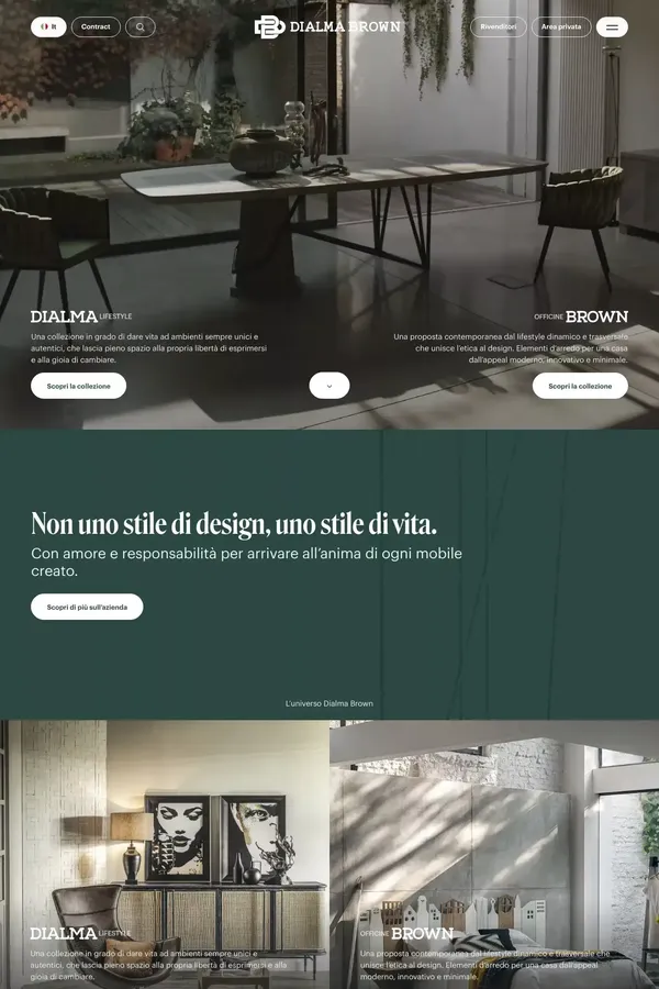 Homepage | Dialma Brown - Portfolio design inspiration