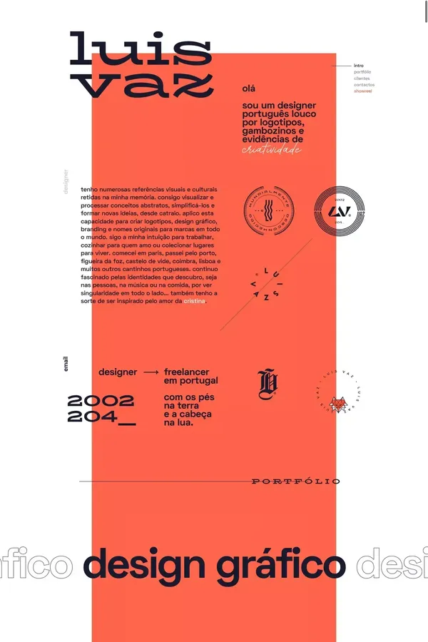 LUIS VAZ | designer freelancer lisboa portugal