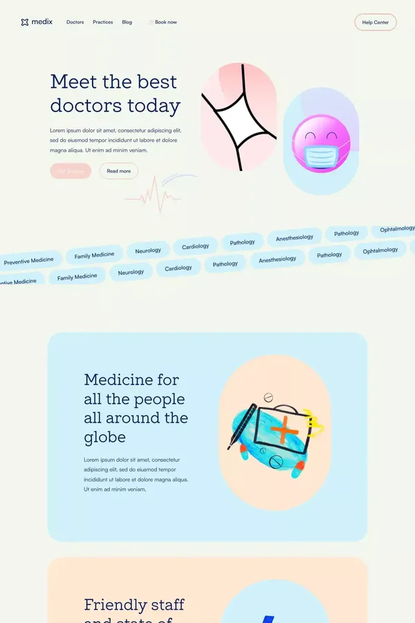 Medix - Medical Webflow Template