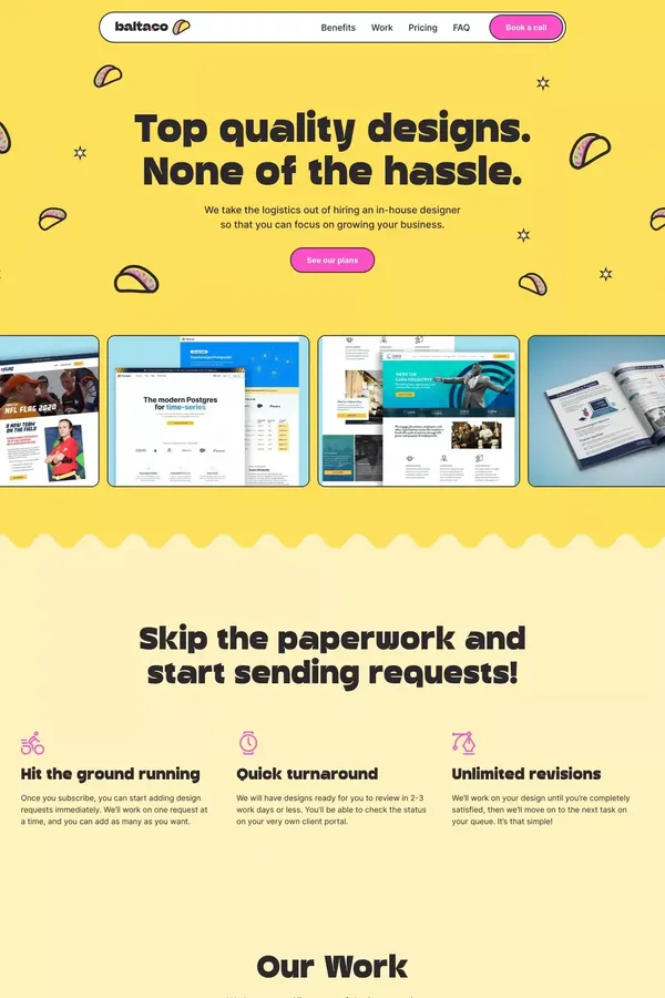 balta.co - Web design without the hassle