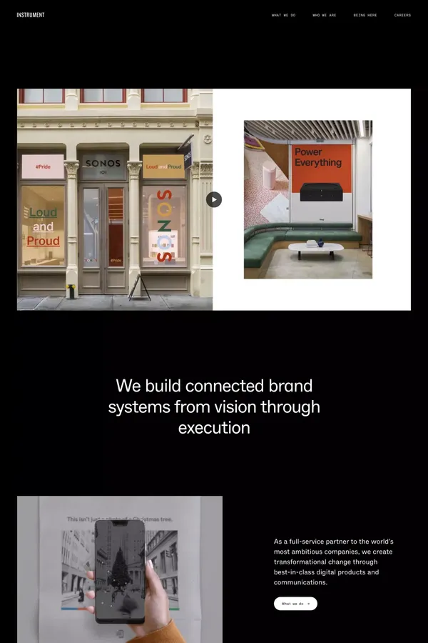 Instrument - Portfolio design inspiration