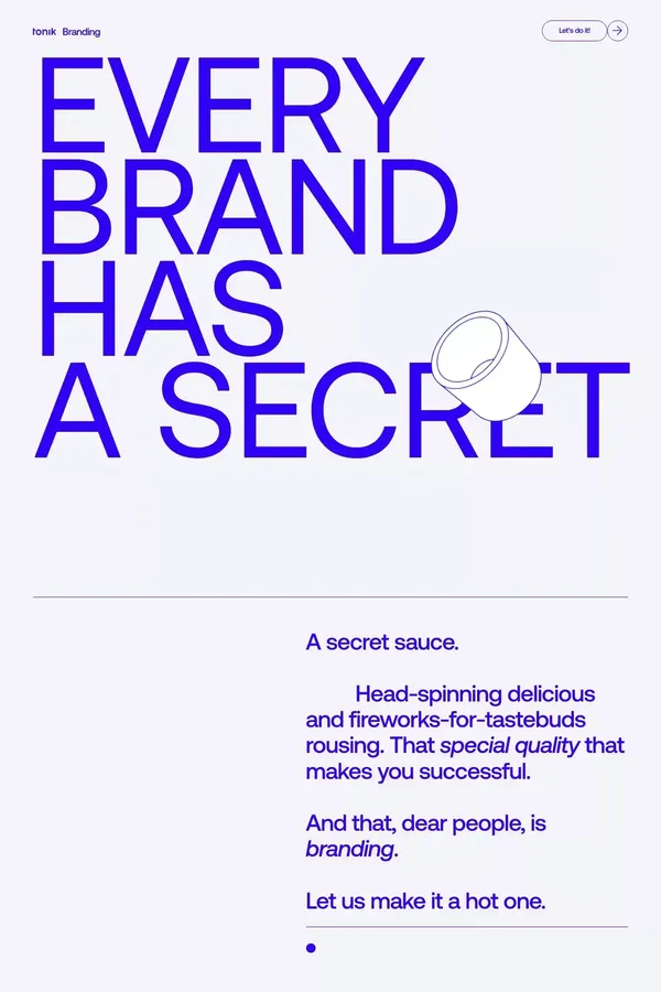 Turning heads with the hottest brand design. - Portfolio design inspiration