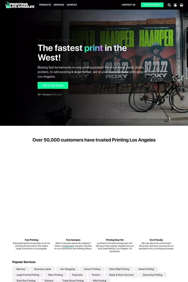 Print Shop Los Angeles | Printing Services - Printing Los Angeles - website design inspiration