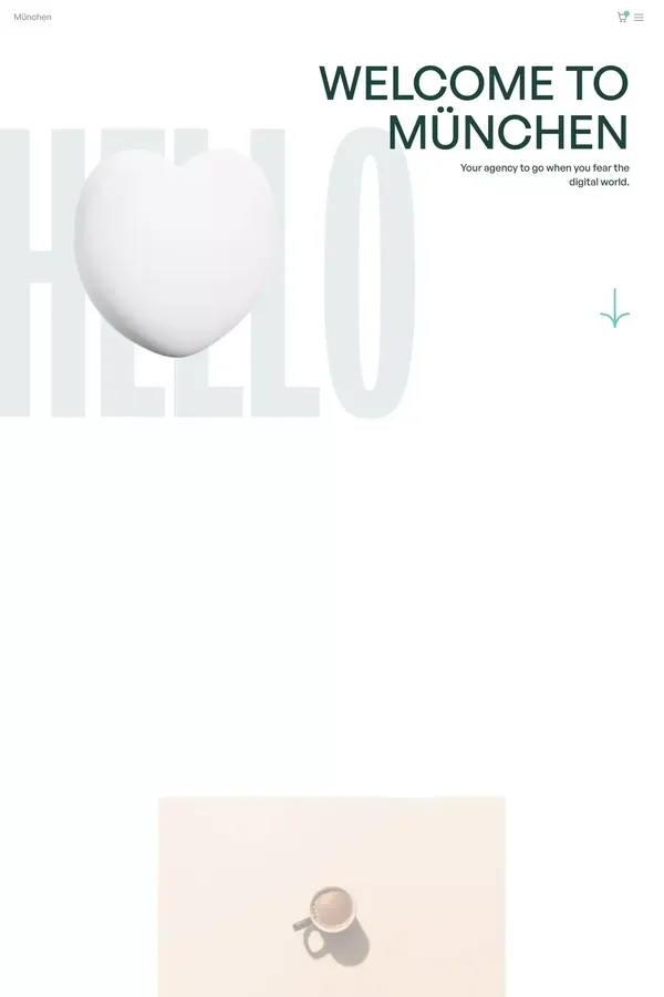 München - Webflow Ecommerce website template