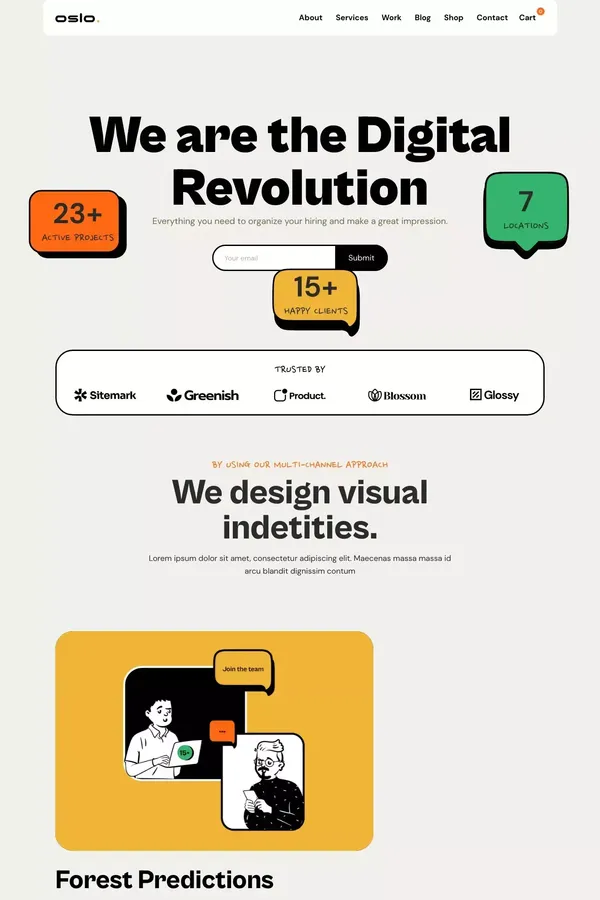 Oslo - Webflow Ecommerce website template