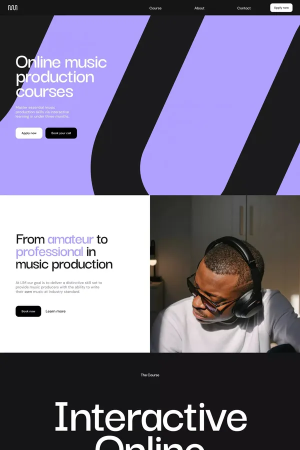 LimLondon | Homepage - Landing design inspiration