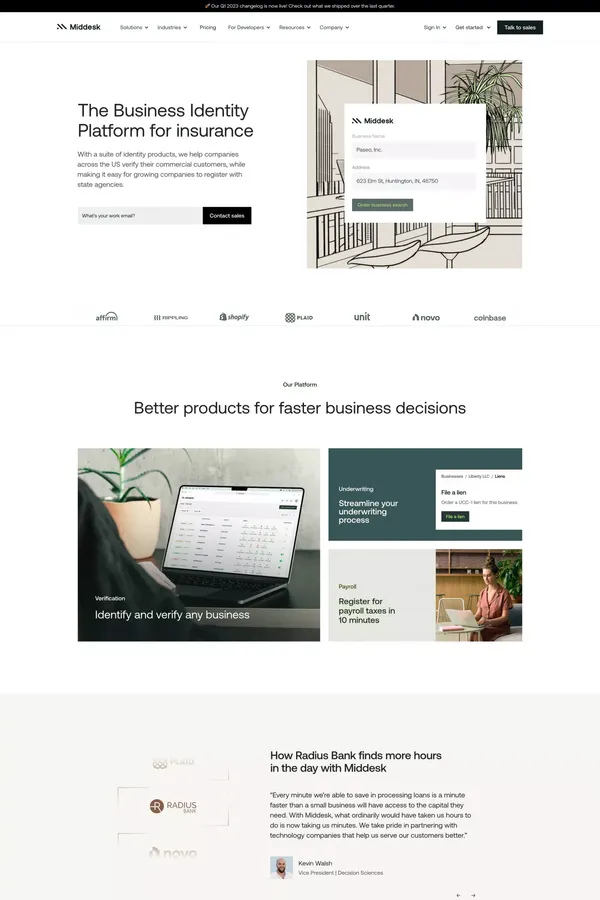 Middesk | Leading Business Identity Platform