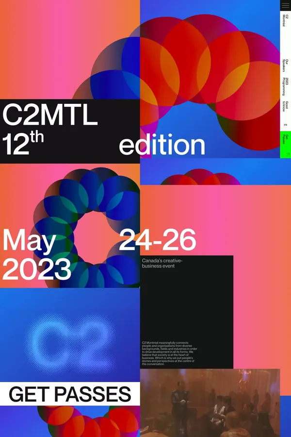 C2MTL | C2 Montreal 2023 - Other design inspiration