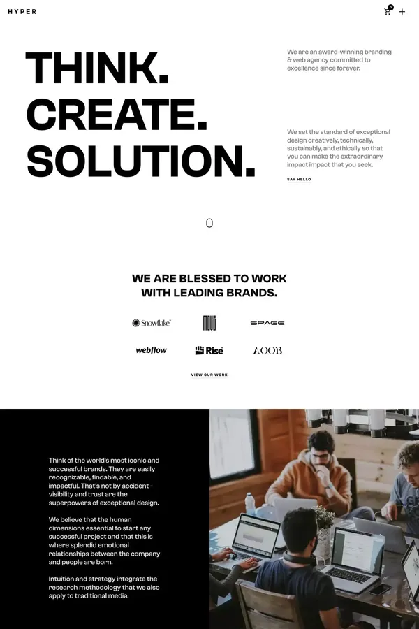 Hyper - Webflow Ecommerce website template