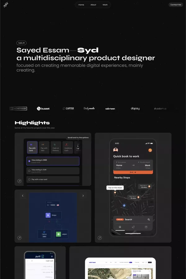 Sayed Essam â Product Designer & Maker