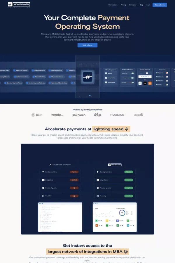 MoneyHash - MEA's First Payment Orchestration Platform