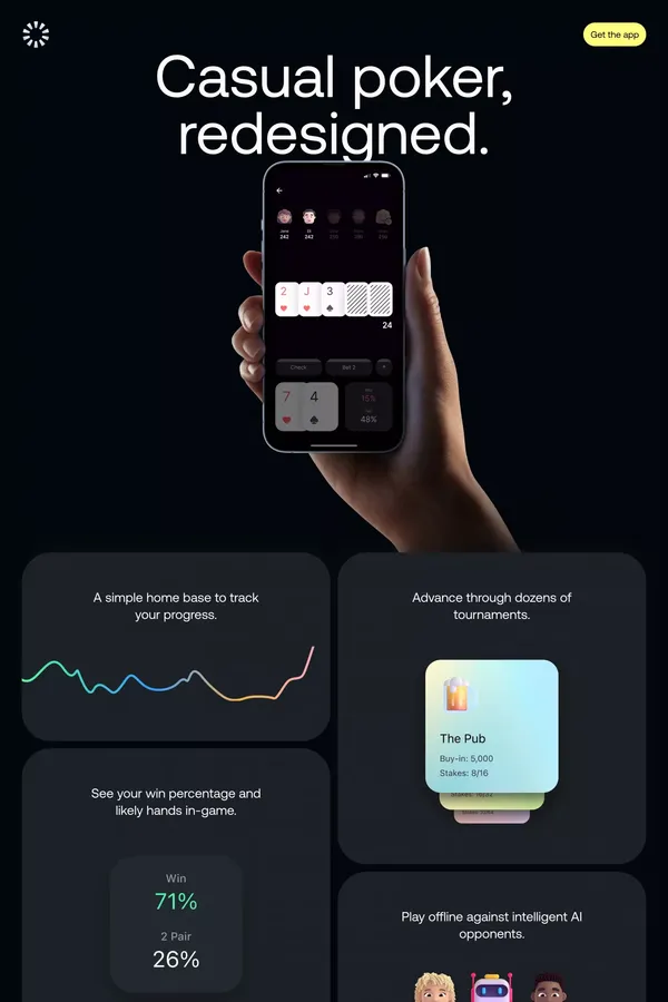 Offsuit - Landing design inspiration