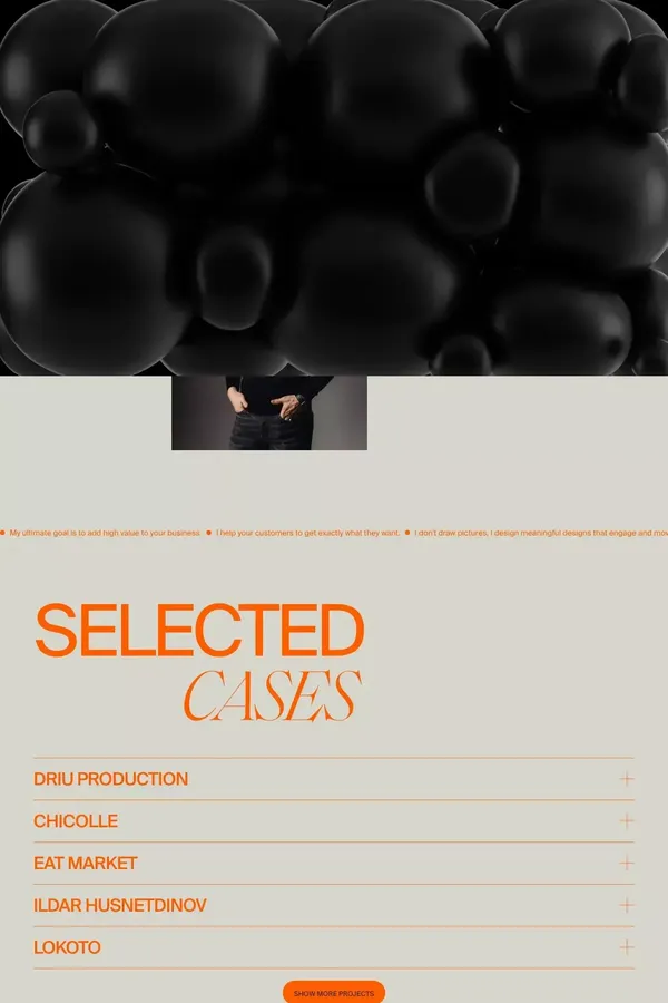 Experienced web designer and pixel perfect Webflow developer - website design inspiration