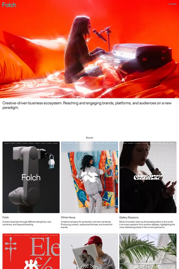FOLCH | Creative Business - Portfolio design inspiration