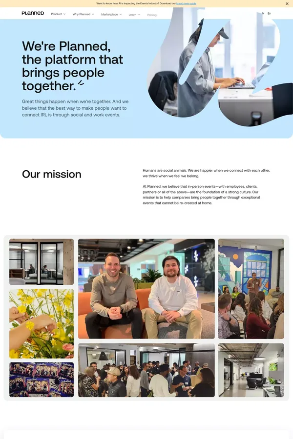 About Planned | Planned - About Us  design inspiration