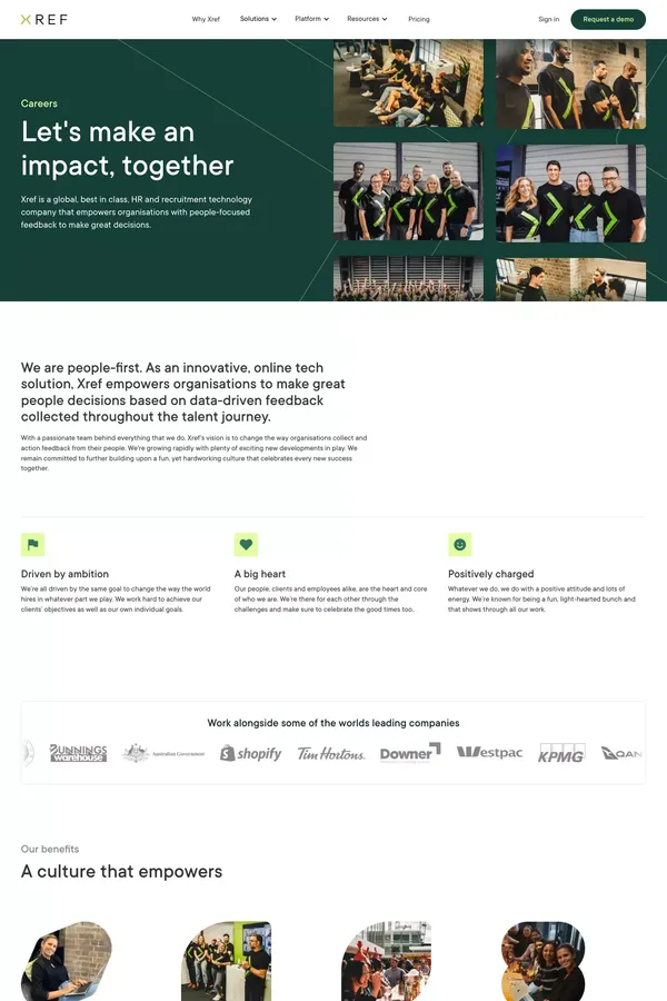 Careers｜Xref | Join the Xref Team - Career design inspiration