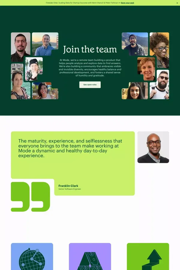 Careers | Mode - Career design inspiration
