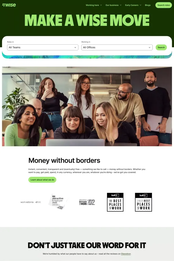 Wise Careers - Career design inspiration