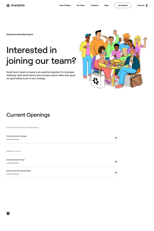 Sharebite | Mission Driven Meals - Career design inspiration