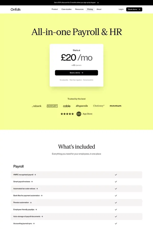 Onfolk · Pricing - Pricing design inspiration