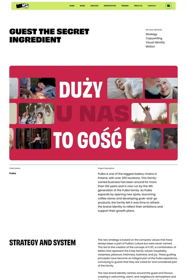 TurnUs - Putka - Case Study design inspiration