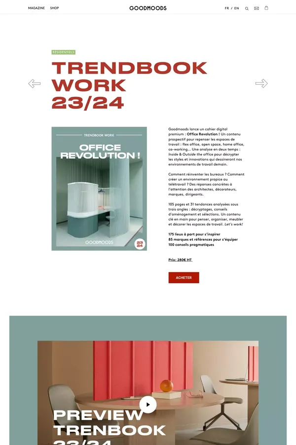 Trendbook Lifestyle 2022 / 2023 "Rétro-fantaisie" - Blog Post design inspiration