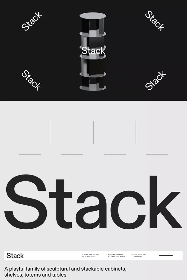 Moto Stack - Landing design inspiration