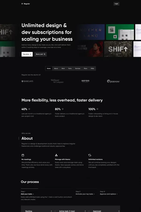 Regular: Design & Development Agency